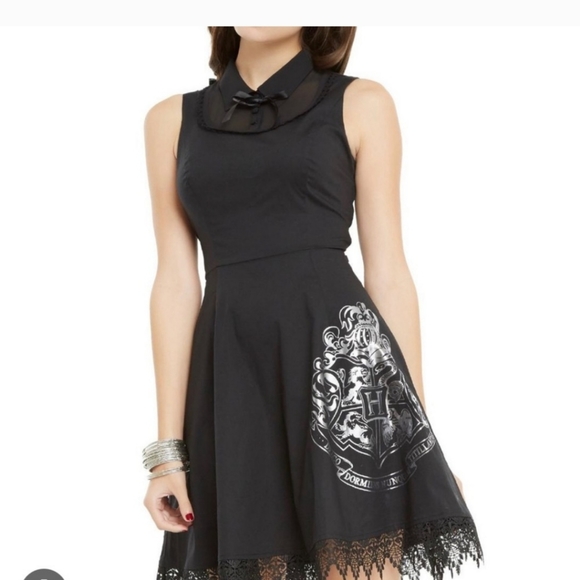 Hot Topic Dresses & Skirts - Harry Potter Dress Hot Topic Black Dress Goth L